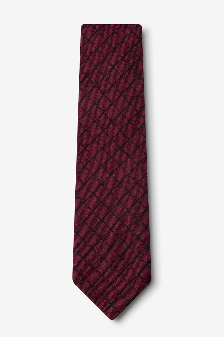 San Luis Red Extra Long Tie Photo (1)