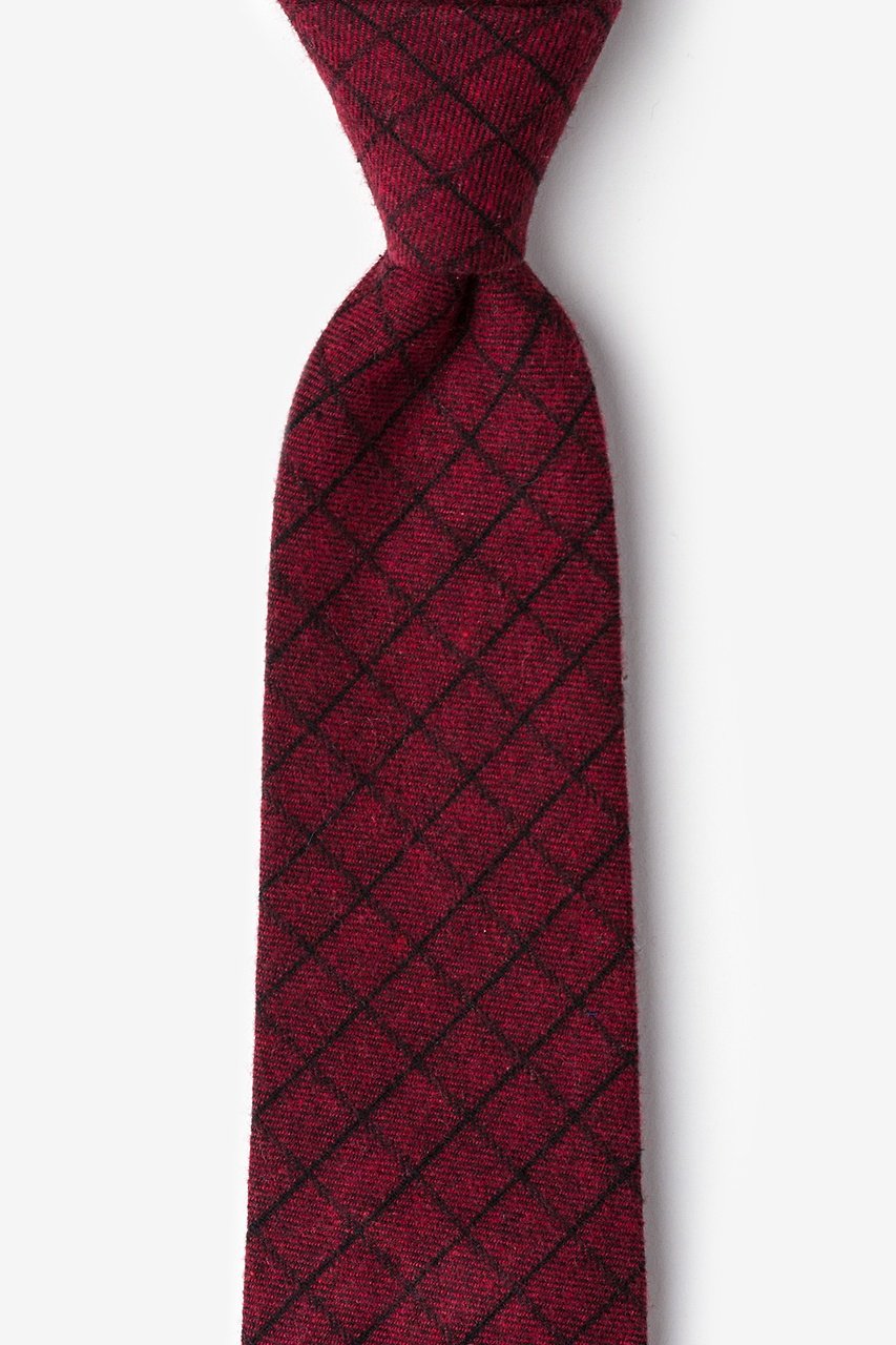 San Luis Red Extra Long Tie Photo (0)