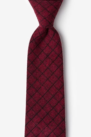 San Luis Red Extra Long Tie