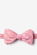 Tacoma Red Self-Tie Bow Tie Photo (0)