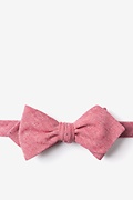 Teague Red Diamond Tip Bow Tie Photo (0)