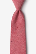 Teague Red Tie Photo (0)