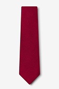 Tioga Red Extra Long Tie Photo (1)