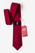 Tioga Red Extra Long Tie Photo (2)