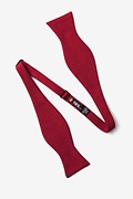 Tioga Red Self-Tie Bow Tie Photo (1)