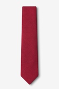 Tioga Red Skinny Tie Photo (1)