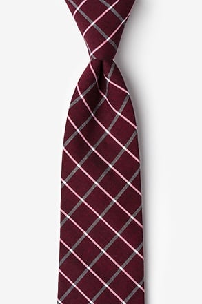 Tucson Red Extra Long Tie