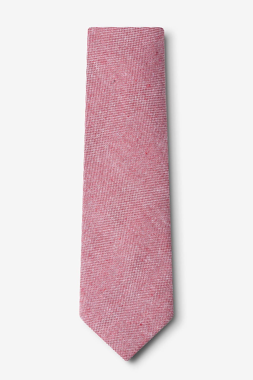 Westminster Red Extra Long Tie Photo (1)