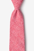 Westminster Red Extra Long Tie Photo (0)