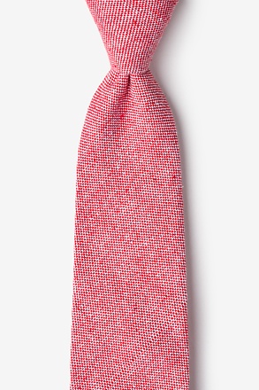 Westminster Red Extra Long Tie