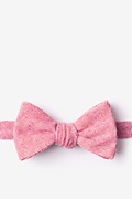 Westminster Red Self-Tie Bow Tie Photo (0)
