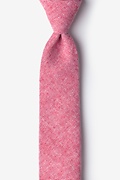 Westminster Red Skinny Tie Photo (0)