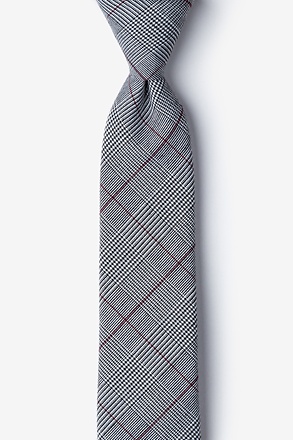 Williams Red Skinny Tie