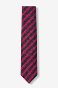Winslow Red Skinny Tie Photo (1)