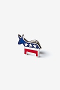 Democratic Donkey Red Lapel Pin Photo (0)