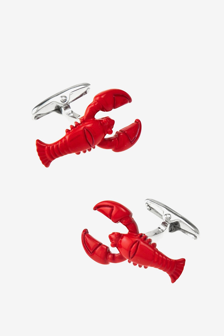 Lobsters Red Cufflinks Photo (0)