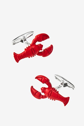Lobsters Red Cufflinks