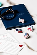 Republican Elephant Red Lapel Pin Photo (2)