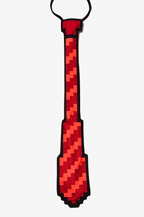 _8 Bit Red Tie_