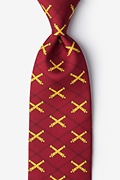 Artillery Red Tie Photo (0)