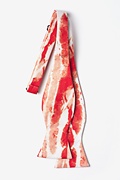 Bacon Forever Red Self-Tie Bow Tie Photo (1)