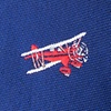 Red Microfiber Biplanes Skinny Tie