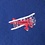 Red Microfiber Biplanes Skinny Tie