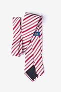Candy Cane Red Extra Long Tie Photo (2)