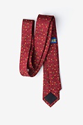 Christmas Lights Red Skinny Tie Photo (2)