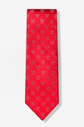 Holiday Candy Canes Red Tie Photo (1)