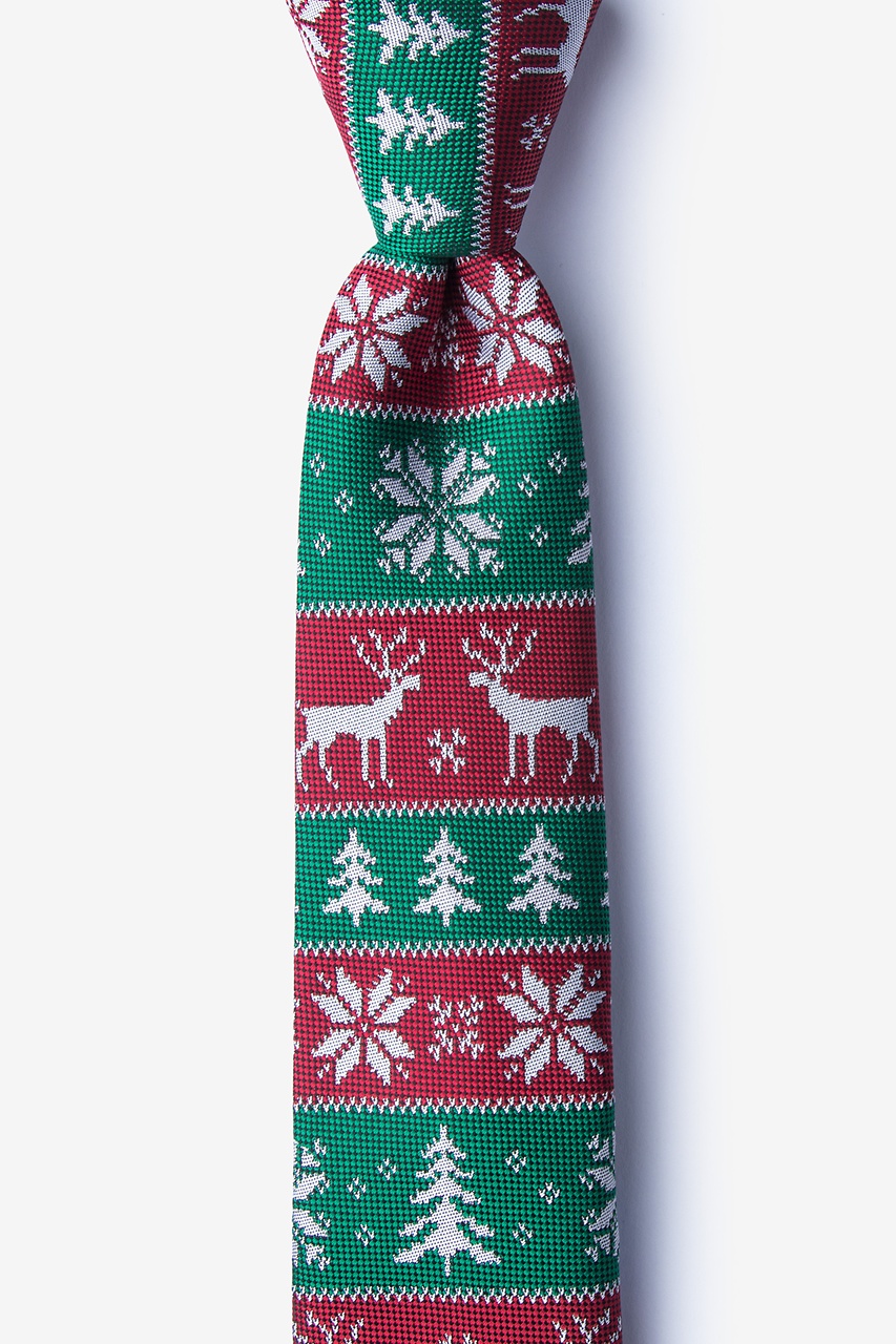 ugly christmas sweater tie