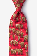 Longhorn Red Tie Photo (0)