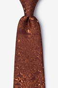 Mars Surface Red Extra Long Tie Photo (0)