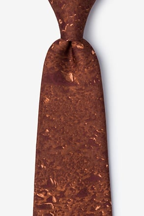 Mars Surface Red Tie