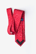 Math Equations Red Extra Long Tie Photo (1)