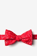 Math Equations Red Self-Tie Bow Tie Photo (0)