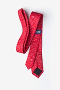 Math Equations Red Skinny Tie Photo (1)