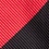 Red Microfiber Red & Black Stripe Self-Tie Bow Tie