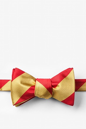 The DOME ZERO Bow-Tie Crimson and Gold
