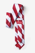 Red & White Stripe Tie Photo (2)