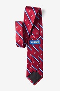 Republican Party Elephant Stripe Red Tie Photo (1)