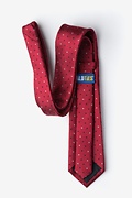 Stars Red Extra Long Tie Photo (1)