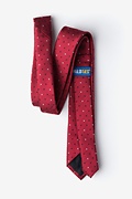 Stars Red Skinny Tie Photo (1)