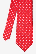 Tossed Hearts Red Tie Photo (1)