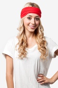 Red Stretchy Headband Photo (2)