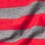 Red Polyester Mens Caravan Stripe Scarf