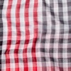 Red Party Check Scarf