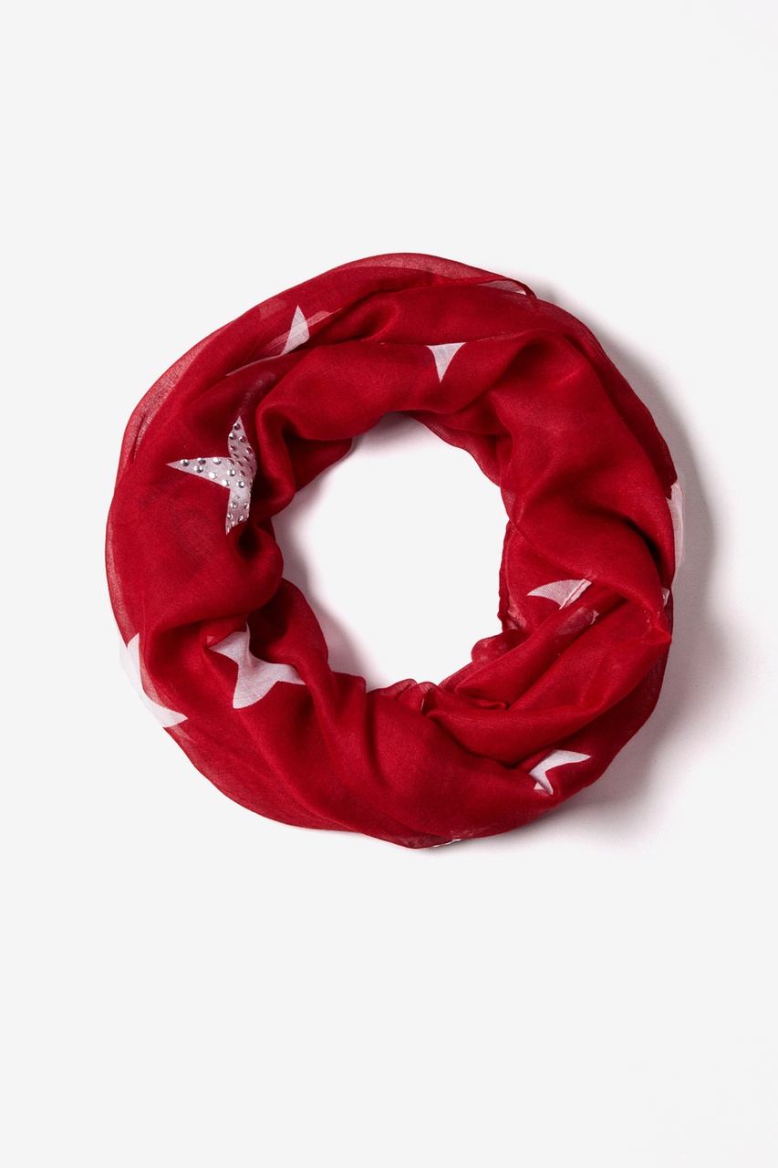 Rising Stars Red Infinity Scarf Photo (1)