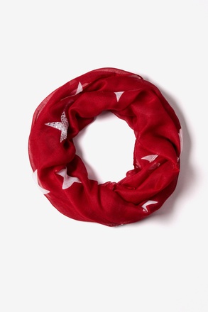 Rising Stars Red Infinity Scarf