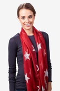 Rising Stars Red Infinity Scarf Photo (4)